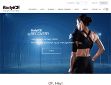 Tablet Screenshot of bodyice.com